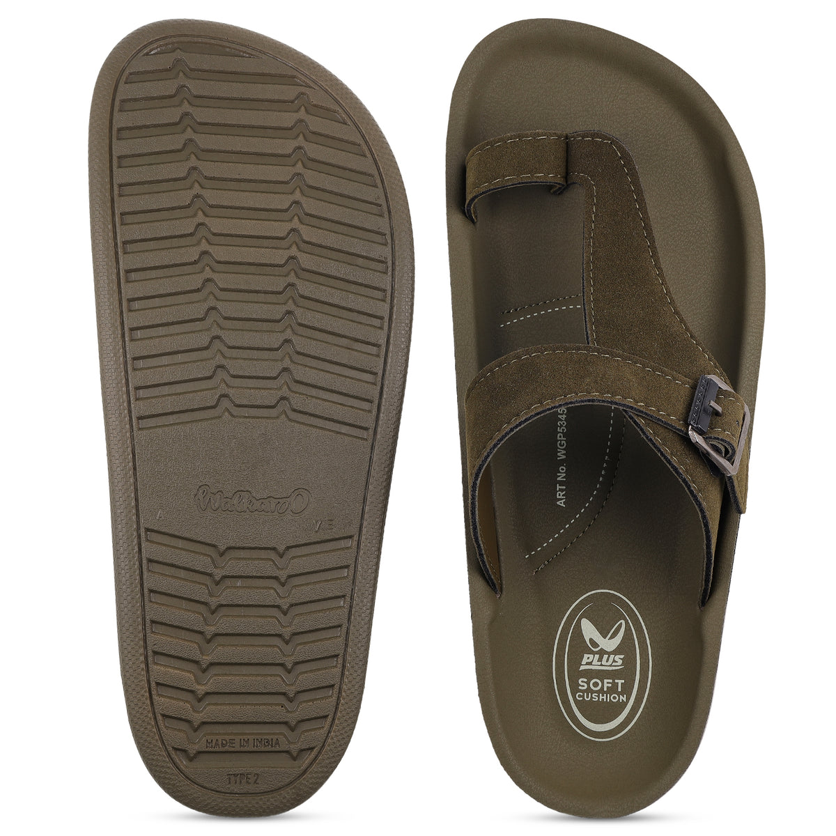 Men's Daily Wear Sandals - WGP53452 Olive