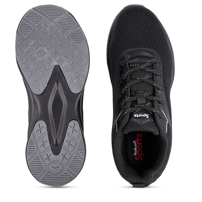 Men's Lace-up Sports Shoe - SGE21012 Black