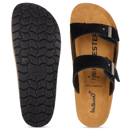 Men's Daily Wear Comfort Sandals - WGP53165 Black
