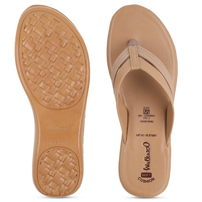 Women's Daily wear Sandal - WLR70401 Cream