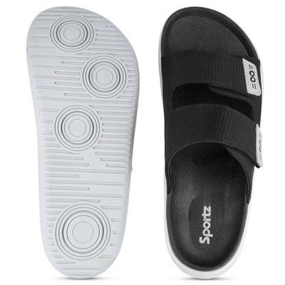 Men's Daily Wear Comfort Sandals - SGE28006 Black
