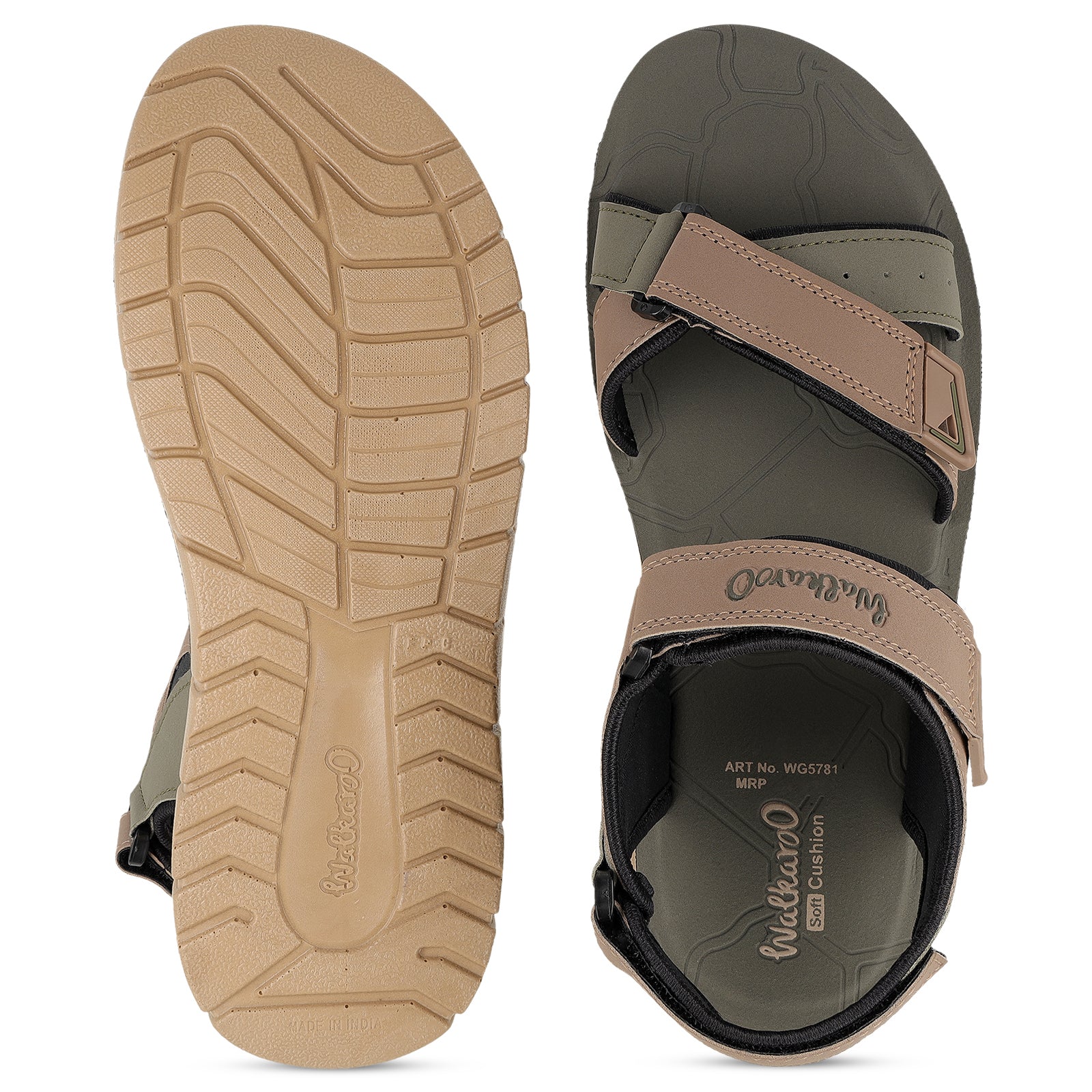 Men's Sports Sandals  - WG5781 Camel