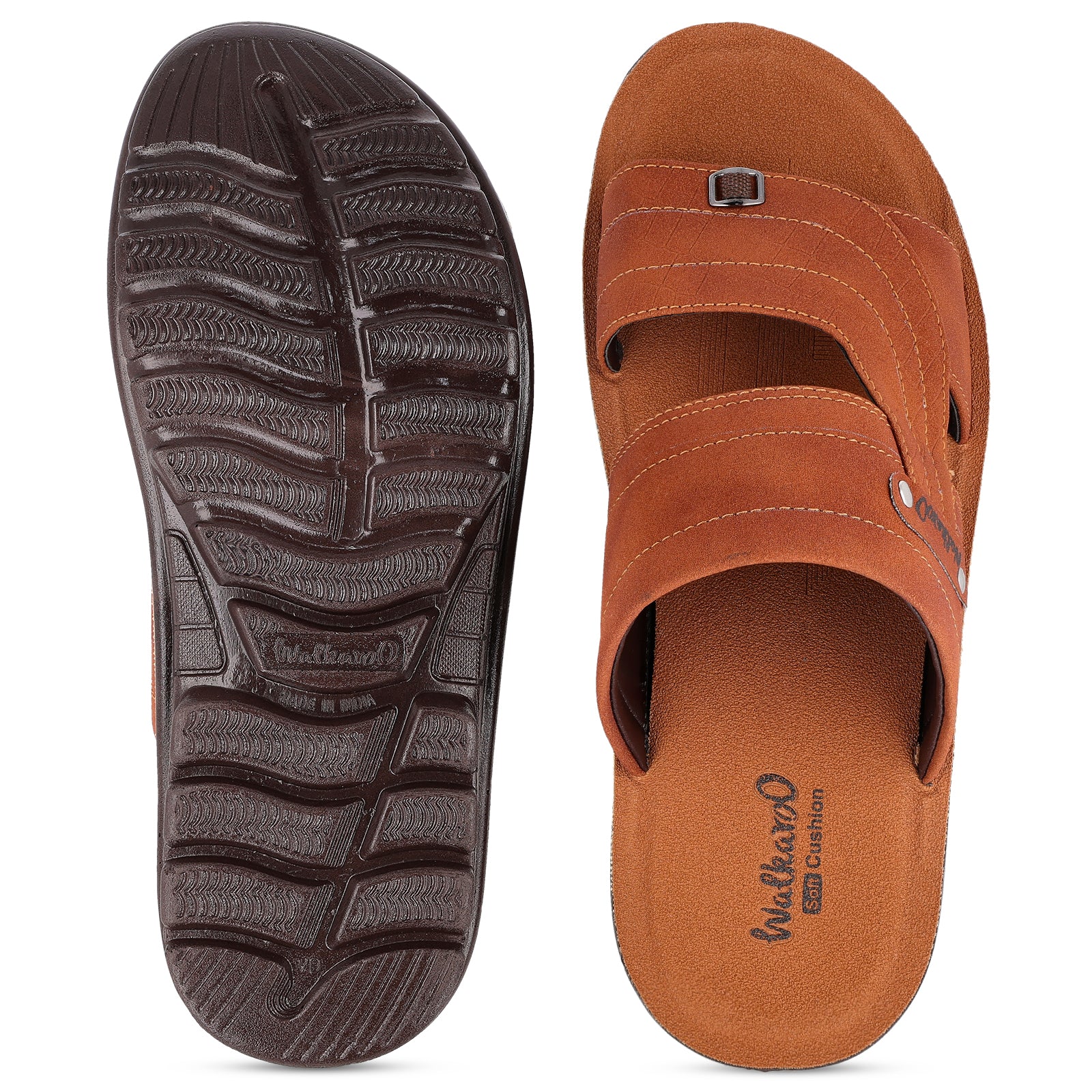 Men's Daily Wear Sandals - WGR53048 Tan