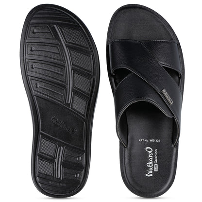 Men's Office Wear Sandals - WE1325 Black
