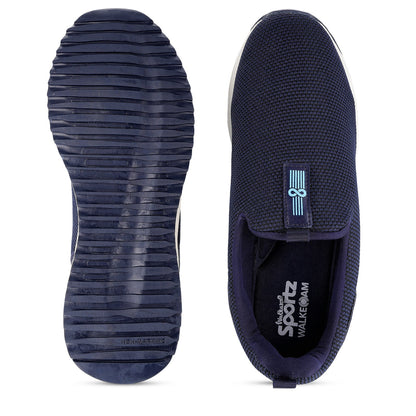 Men's Slip-on Walking Shoe - WS9609 Navy Blue