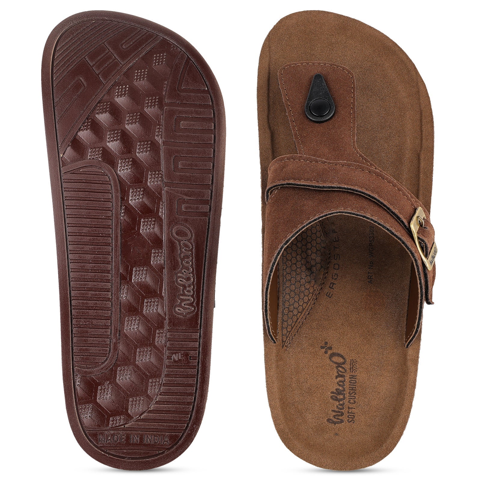 Men's Daily Wear Sandals - WGP53302 Brown