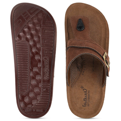Men's Daily Wear Sandals - WGP53302 Brown