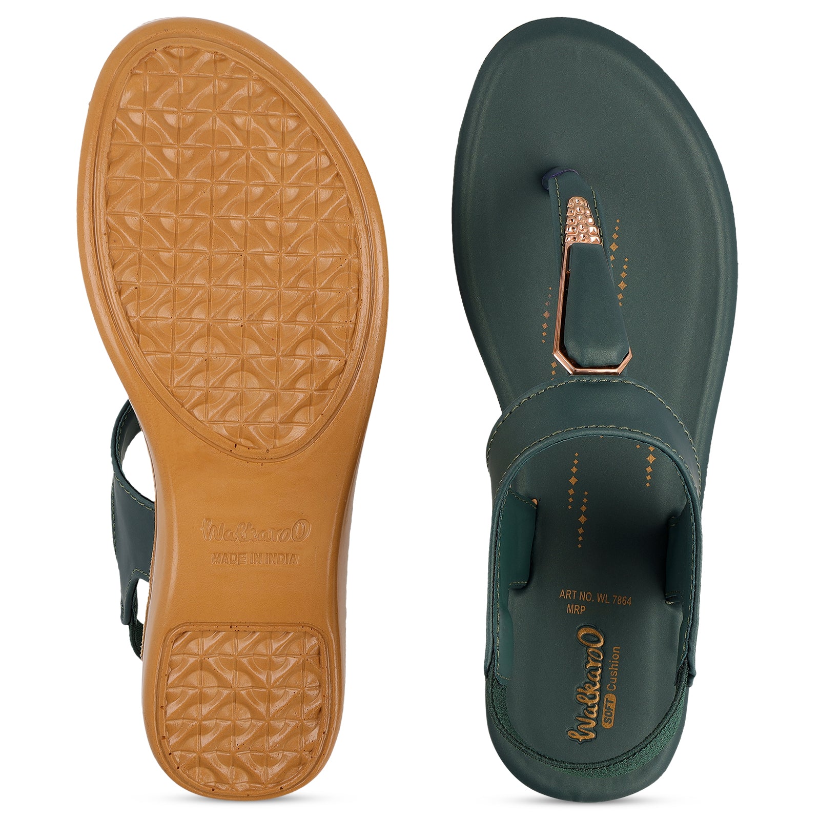 Women's Daily Wear Sandal  - WL7864 Green