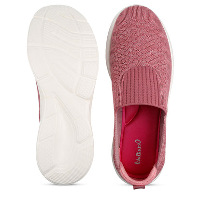 Women's Slip-on Walking Shoe - WS3266 Peach