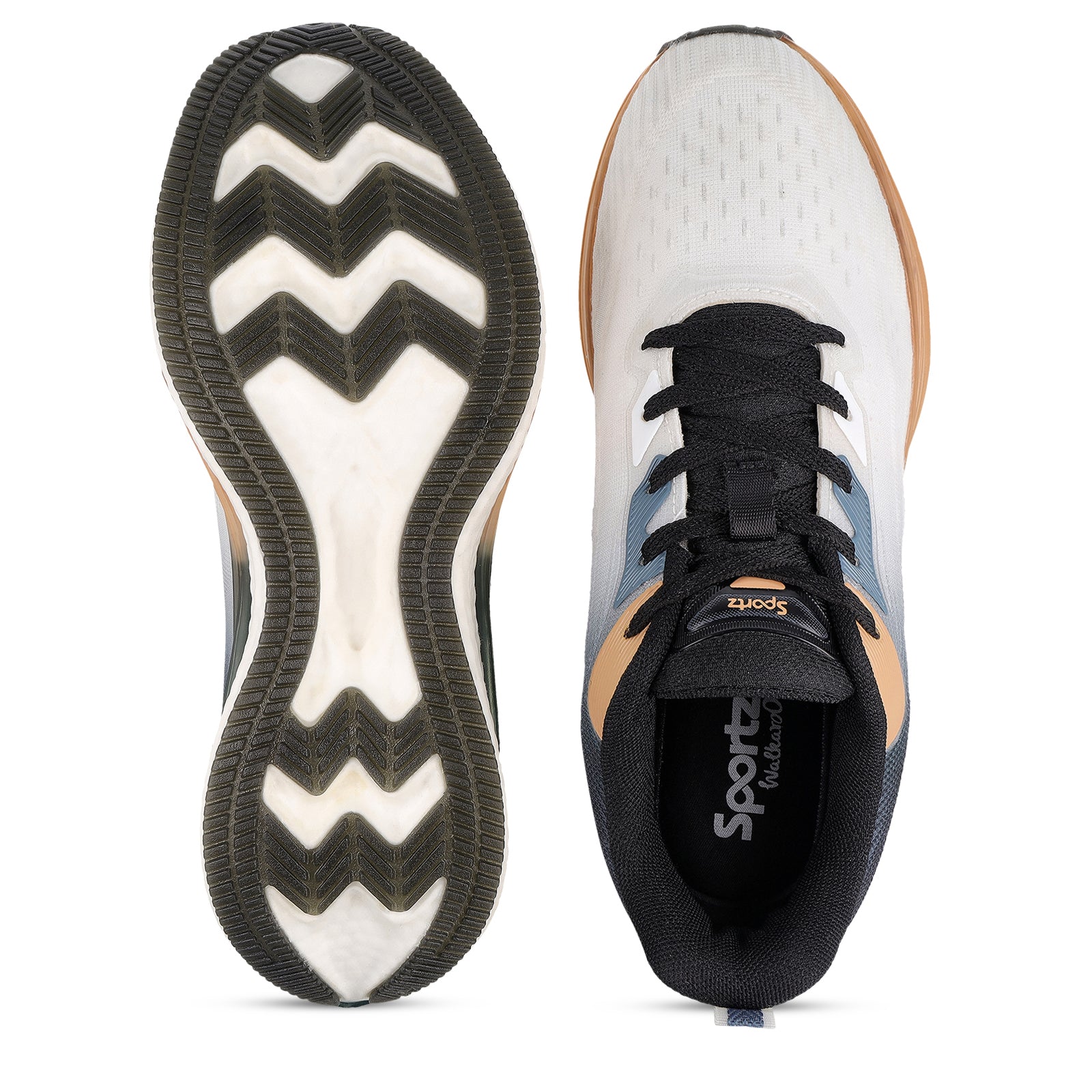 MASLOW Men's Lace-up Sports Shoe - WS9152 Black Copper