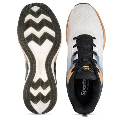 MASLOW Men's Lace-up Sports Shoe - WS9152 Black Copper