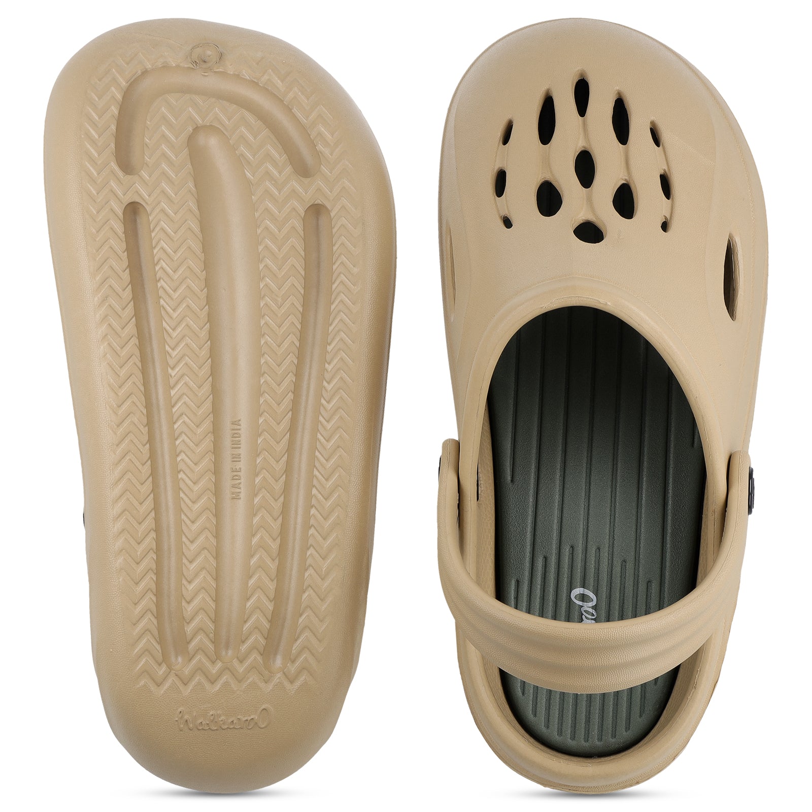 Men's Clogs  - WE8827 Khaki