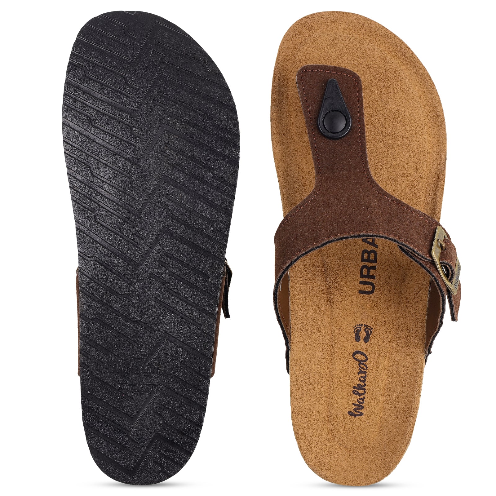 Women's Comfort Sandals - WLE71229 Brown