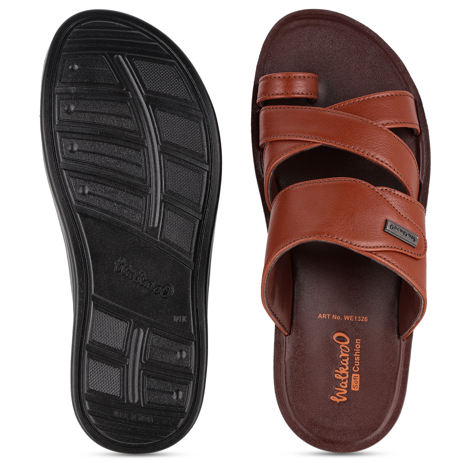 Men's Daily Wear and Office Sandals - WE1326 Bombay Brown