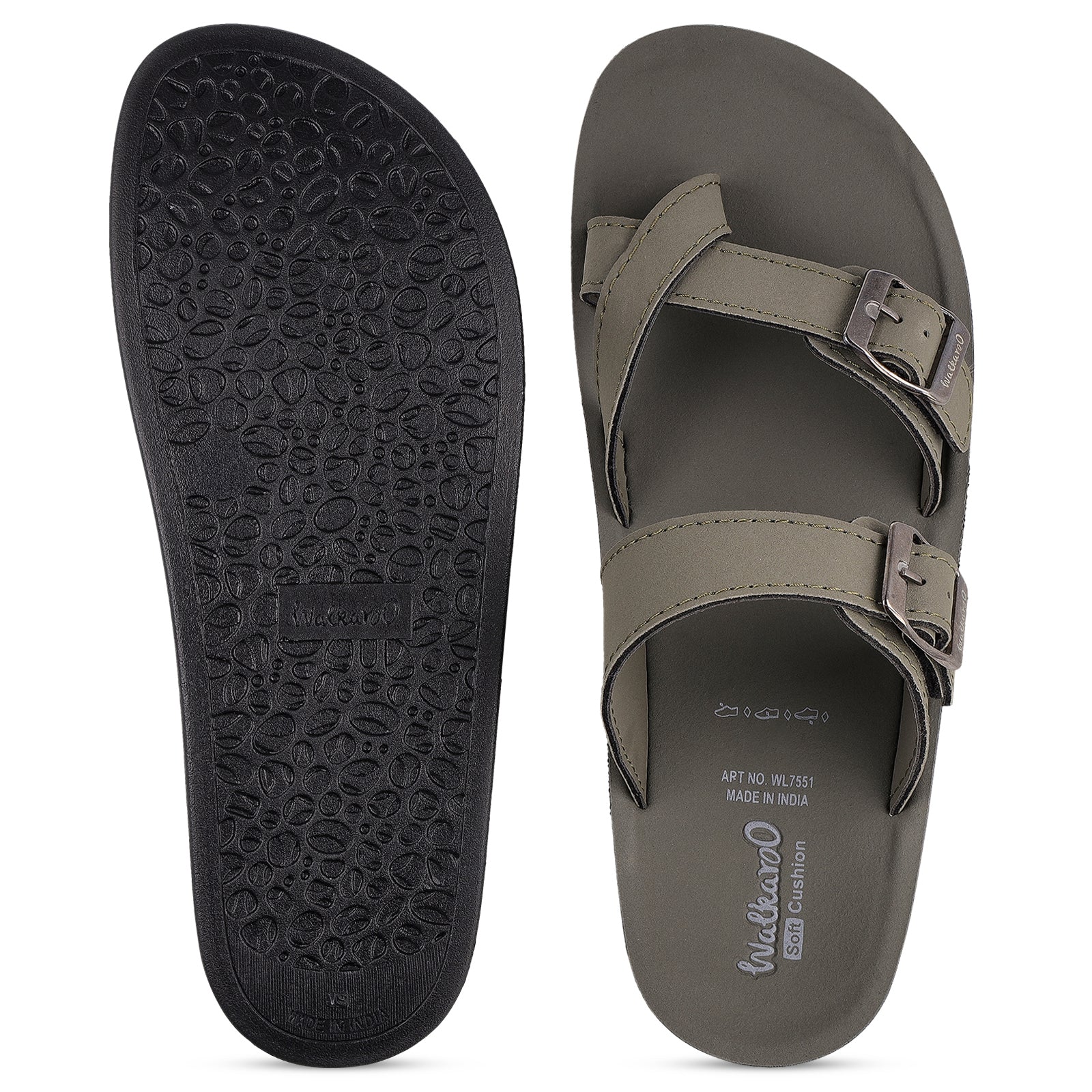 Women's Daily Wear Sandals  - WL7551 Olive