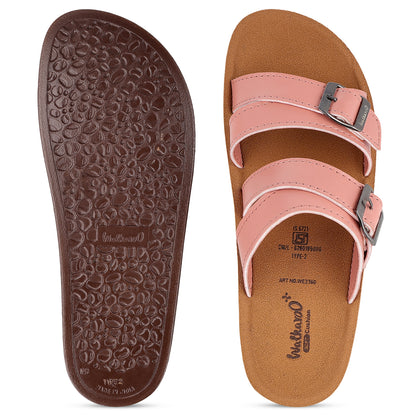 Women's Daily Wear Sandals - WE2360 Peach