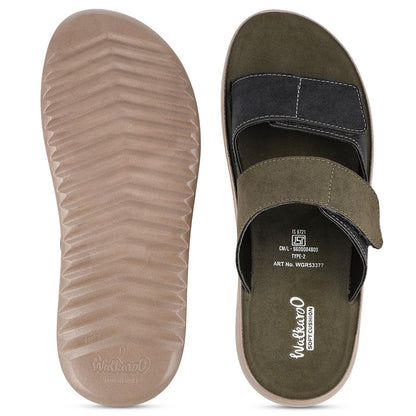 Men's Daily Wear Sandals - WGR53377 Olive