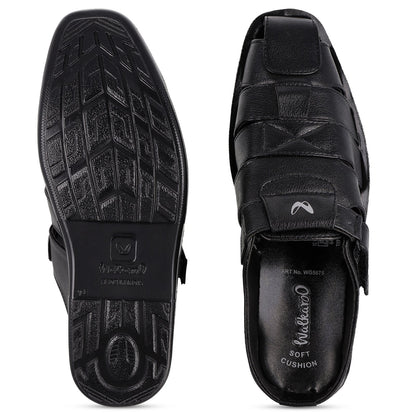 Men's  Roman Sandals - WG5675 Black