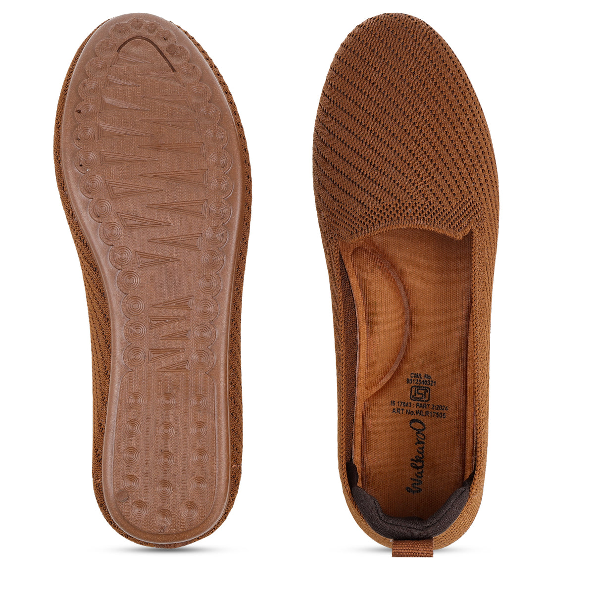 Women's Belly shoe -WLR17505 Rust