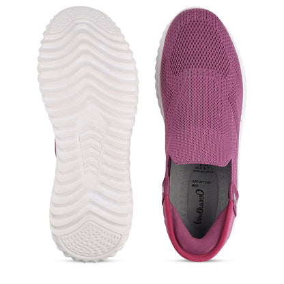 Easy Slip Women's Casual Shoes - WY3381 Magenta