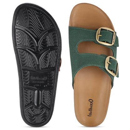Women's Daily Wear Comfort Sandals - WE2500 Green