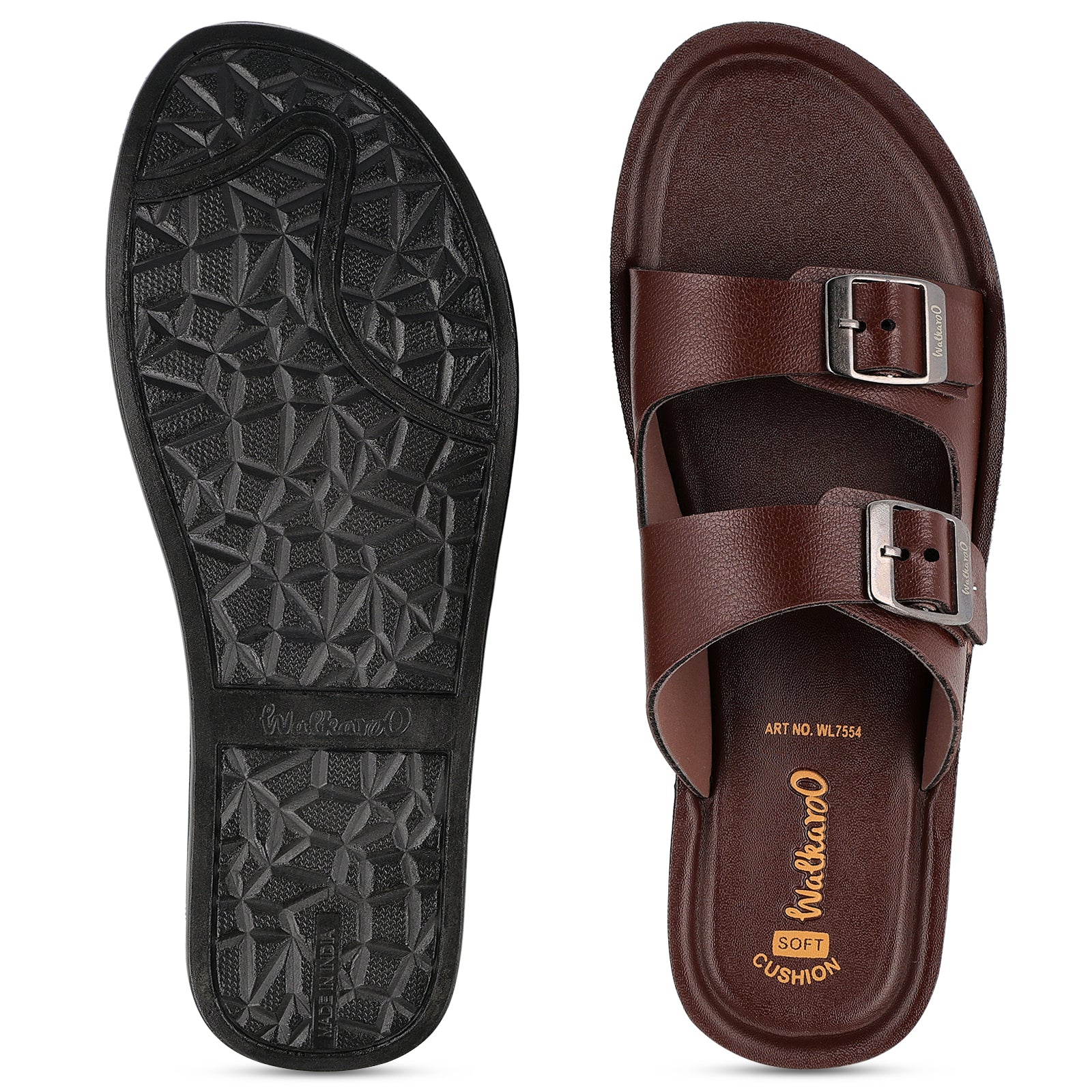 Women's Daily Wear Sandals  - WL7554 Brown