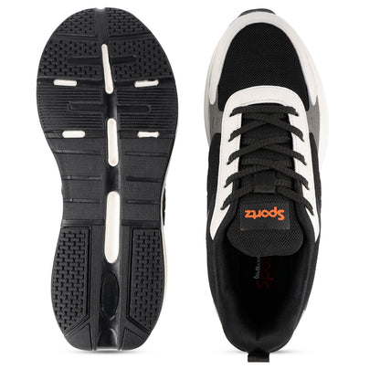 Men's Lace-up Sports Shoes - SGE24010 Black