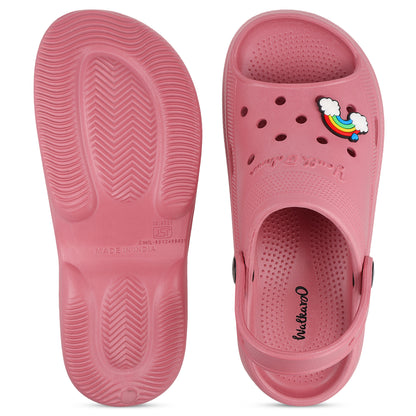 Walkaroo Women's Clogs  - WC8937 Dark Peach