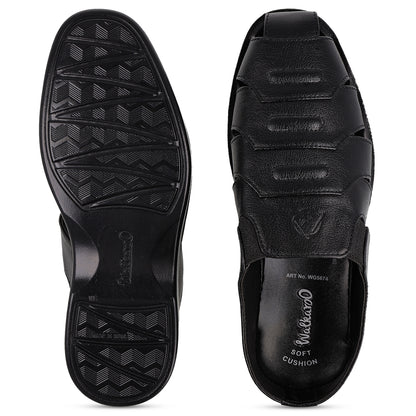 Men's  Roman Sandals - WG5674 Black