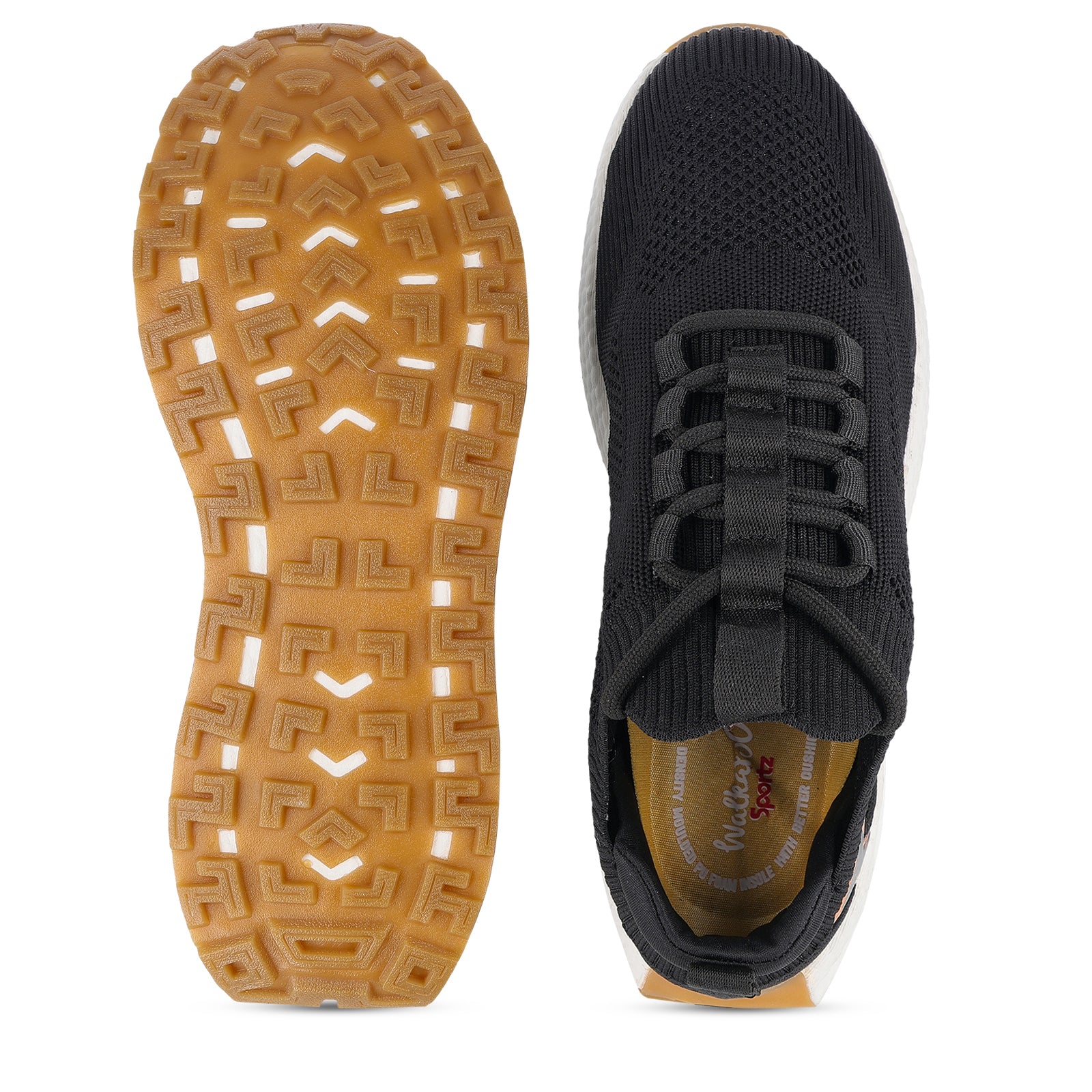 VIBE Men's Sports Shoe - WS9144 Black