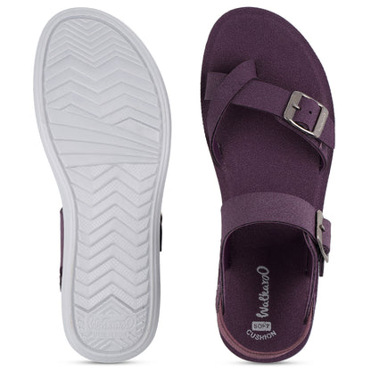 Women's Daily Wear Sandals  - WLR78001 Purple