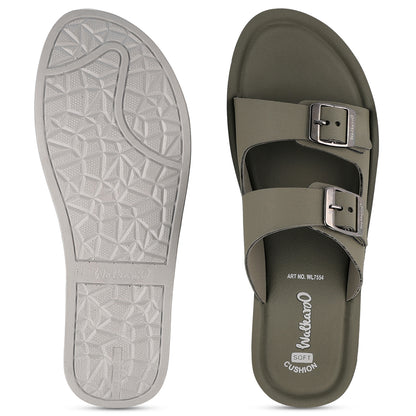 Women's Daily Wear Sandals  - WL7554 Olive