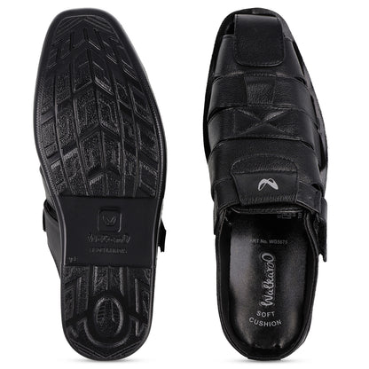 Men's  Roman Sandals - WG5675 Black