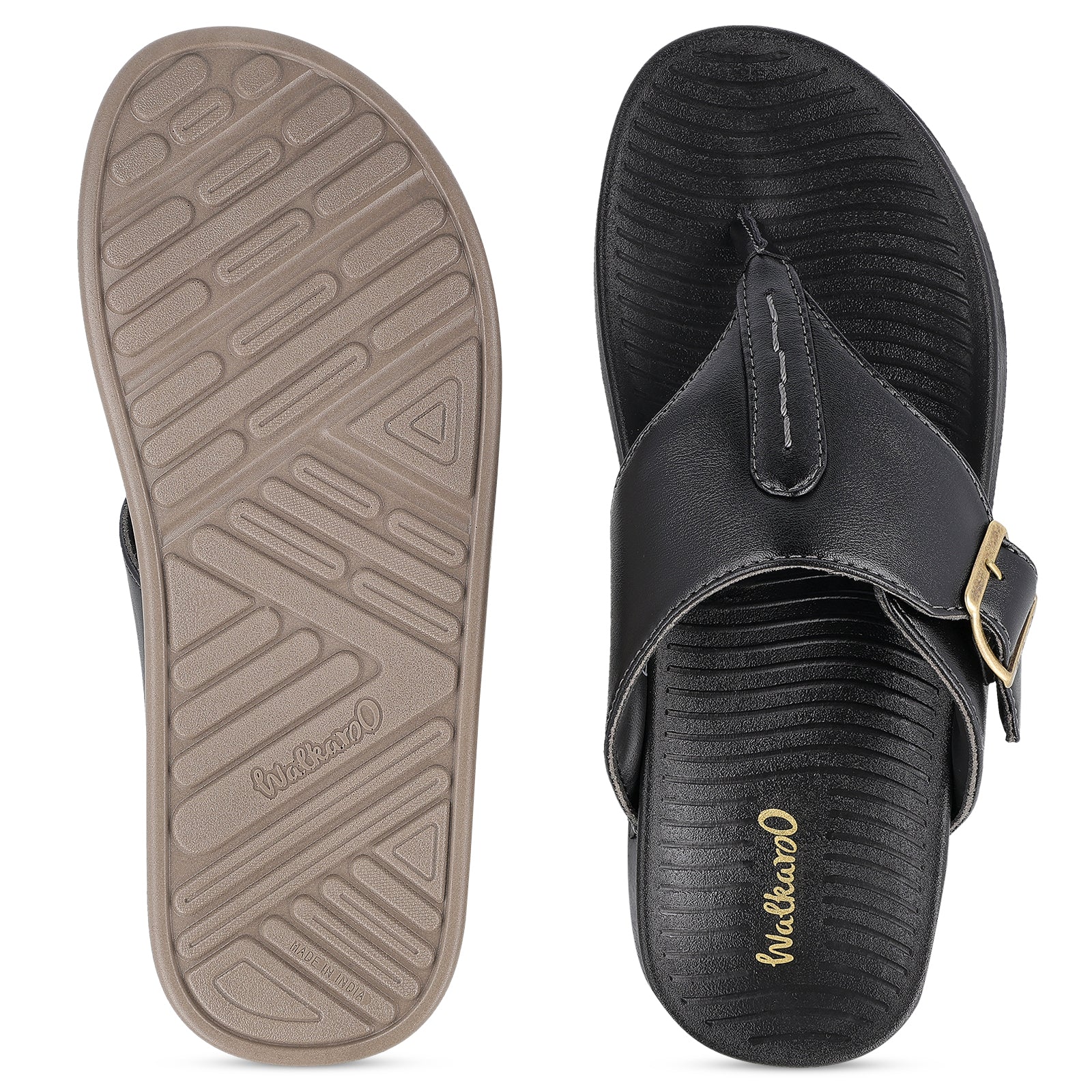 Men's Daily Wear Comfort Sandals - WE1024 Black