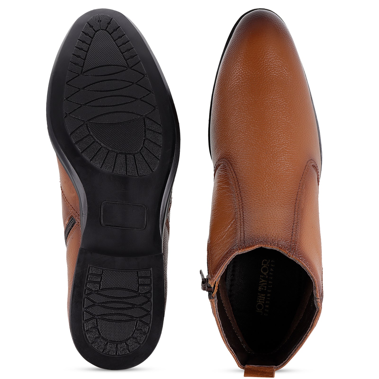 JOHN TAYLOR Men's Chelsea Boots - JT97528 Tan