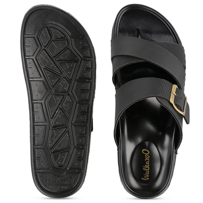 Men's Daily Wear Sandals - WGP53071 Black