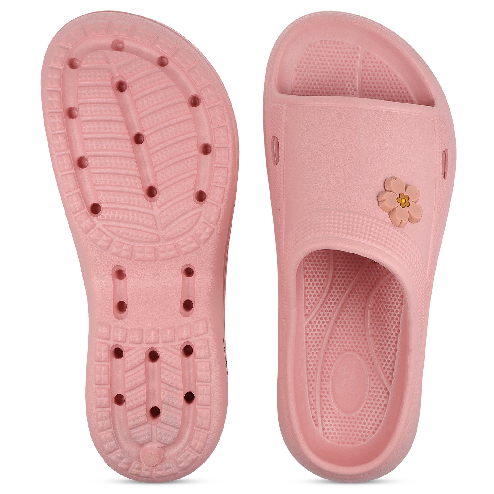 Walkaroo Womens Flip Flop  - WC4877 Peach