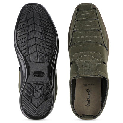 Men's Fisherman Sandals  - WG5638 Olive