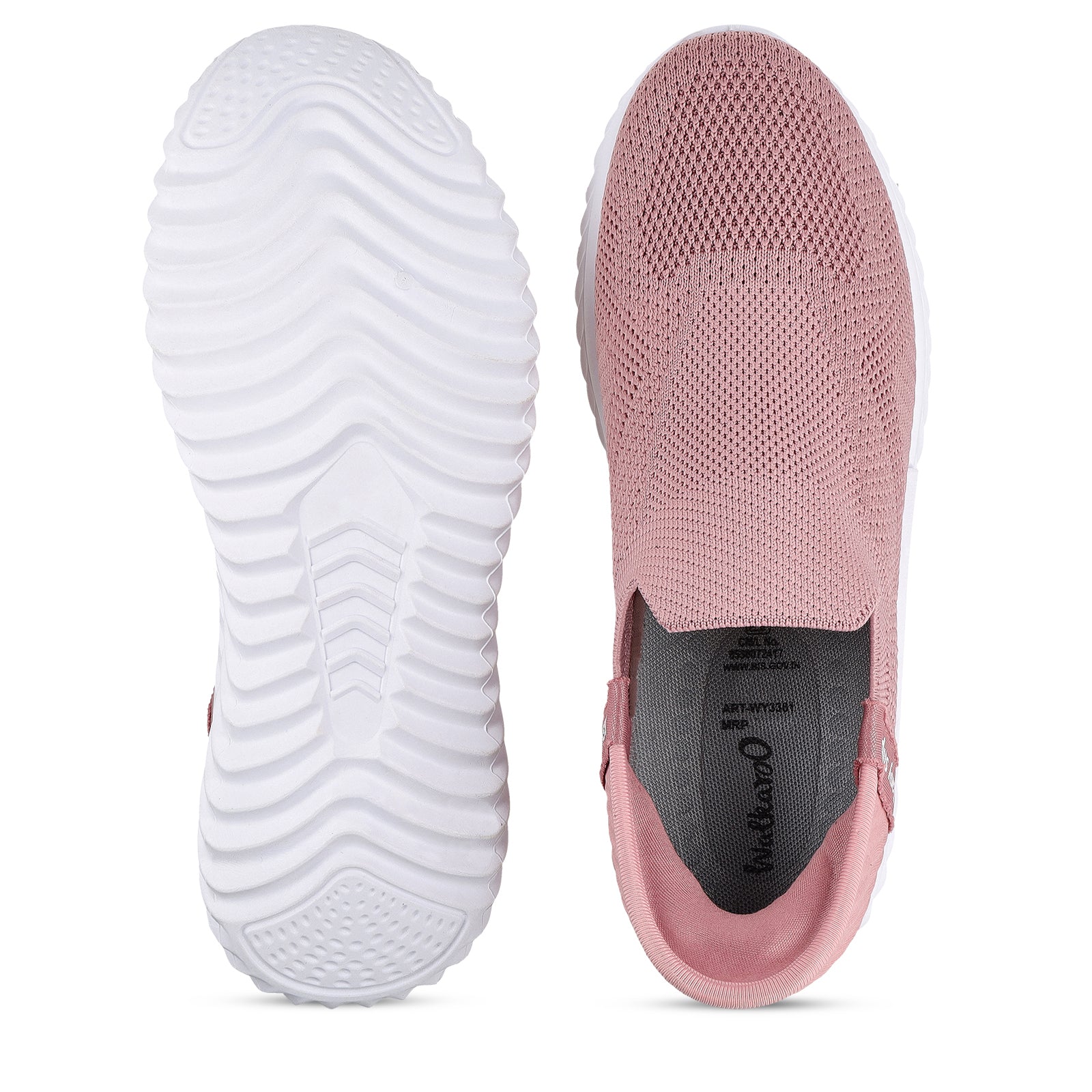 Easy Slip Women's Casual Shoes - WY3381 Peach