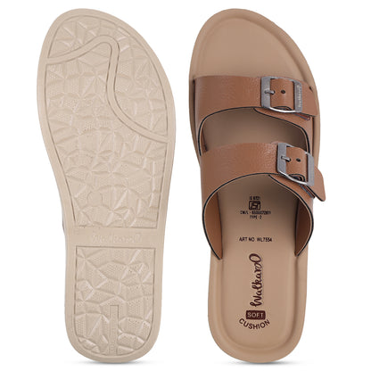 Women's Daily Wear Sandals  - WL7554 Toffee