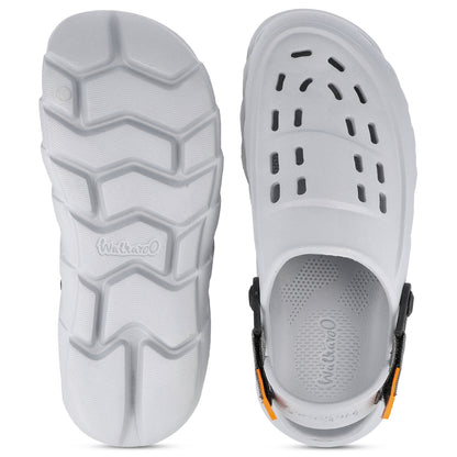 Men's Clogs  -  WC8814 Light Grey