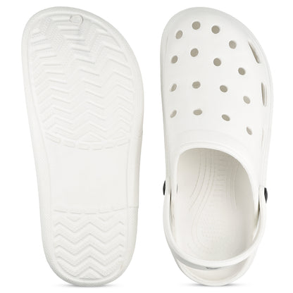 Men's Clogs  - WC4837 White
