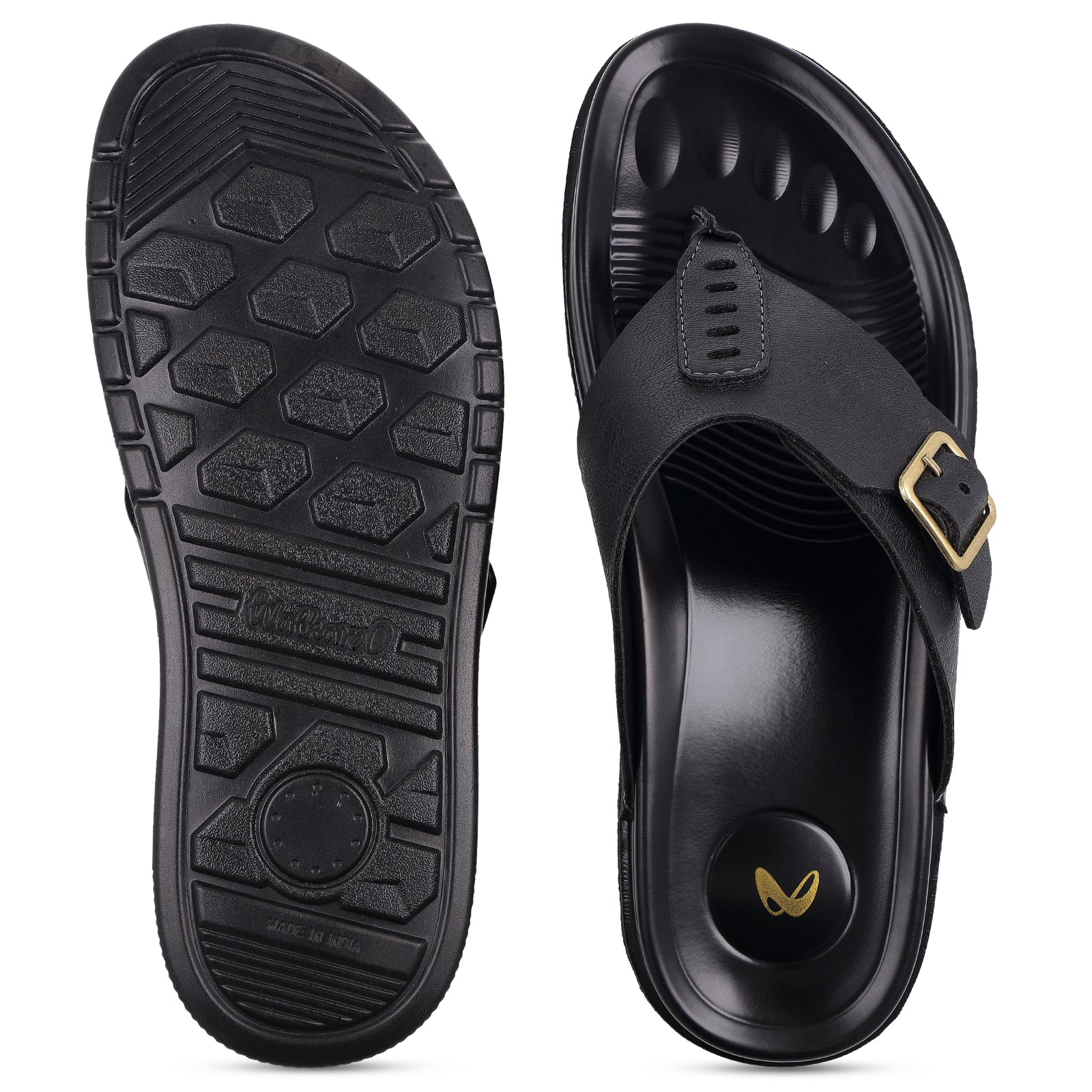 Men's Daily Wear Comfort Sandals - WGP50020 Black
