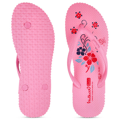 Women's Care Plus Slippers  - HL251 Pink