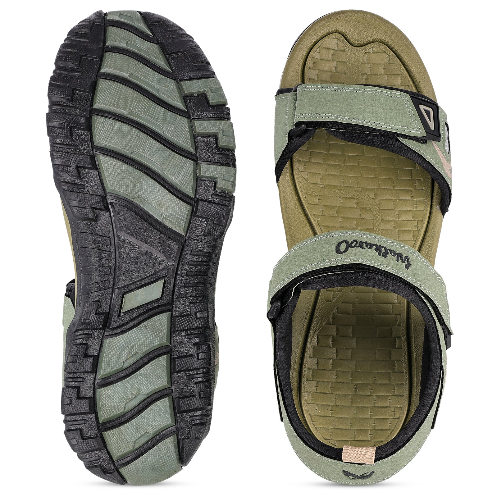 Men's Sports Sandals - WC4486 Olive Green