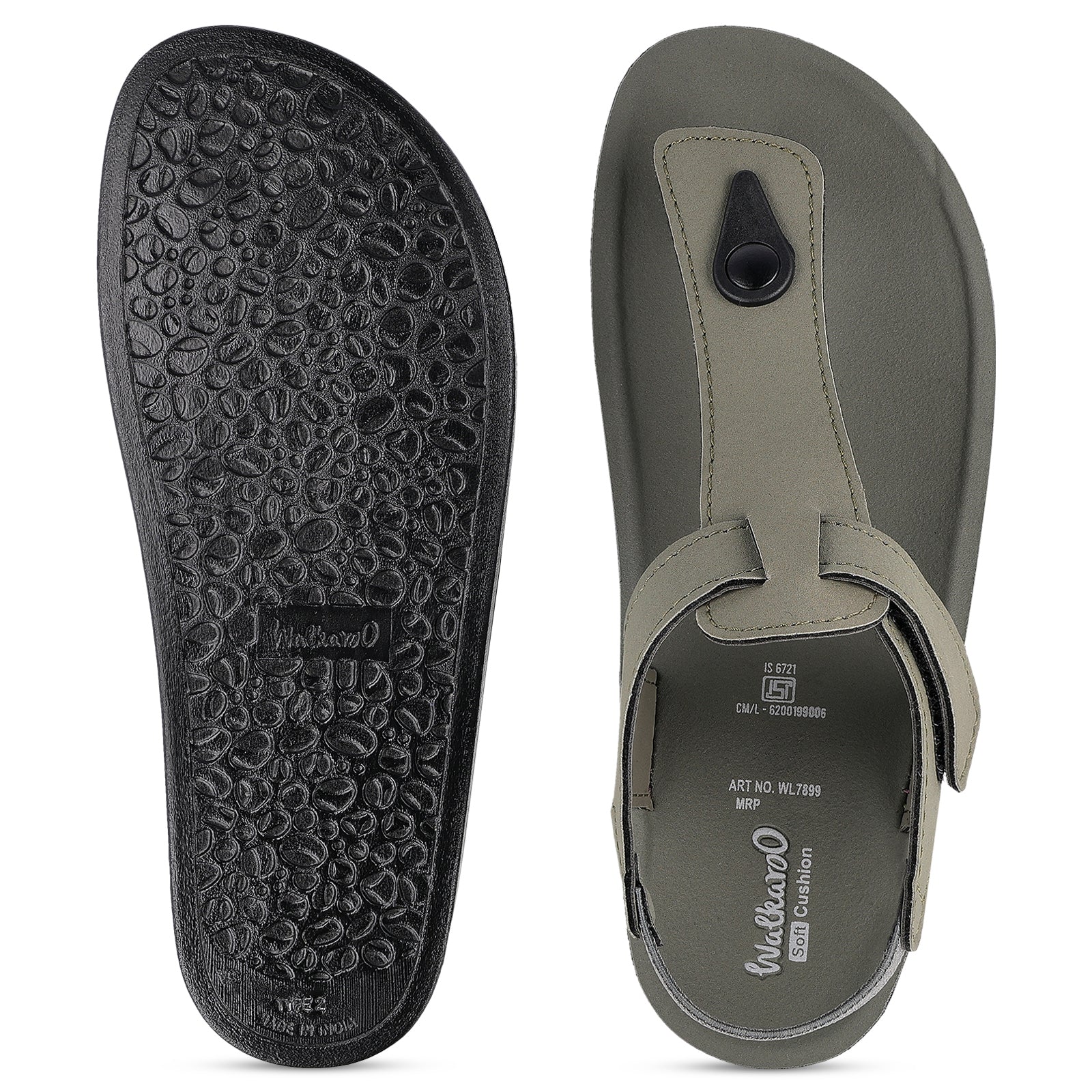 Women's Daily Wear Sandals  - WL7899 Olive