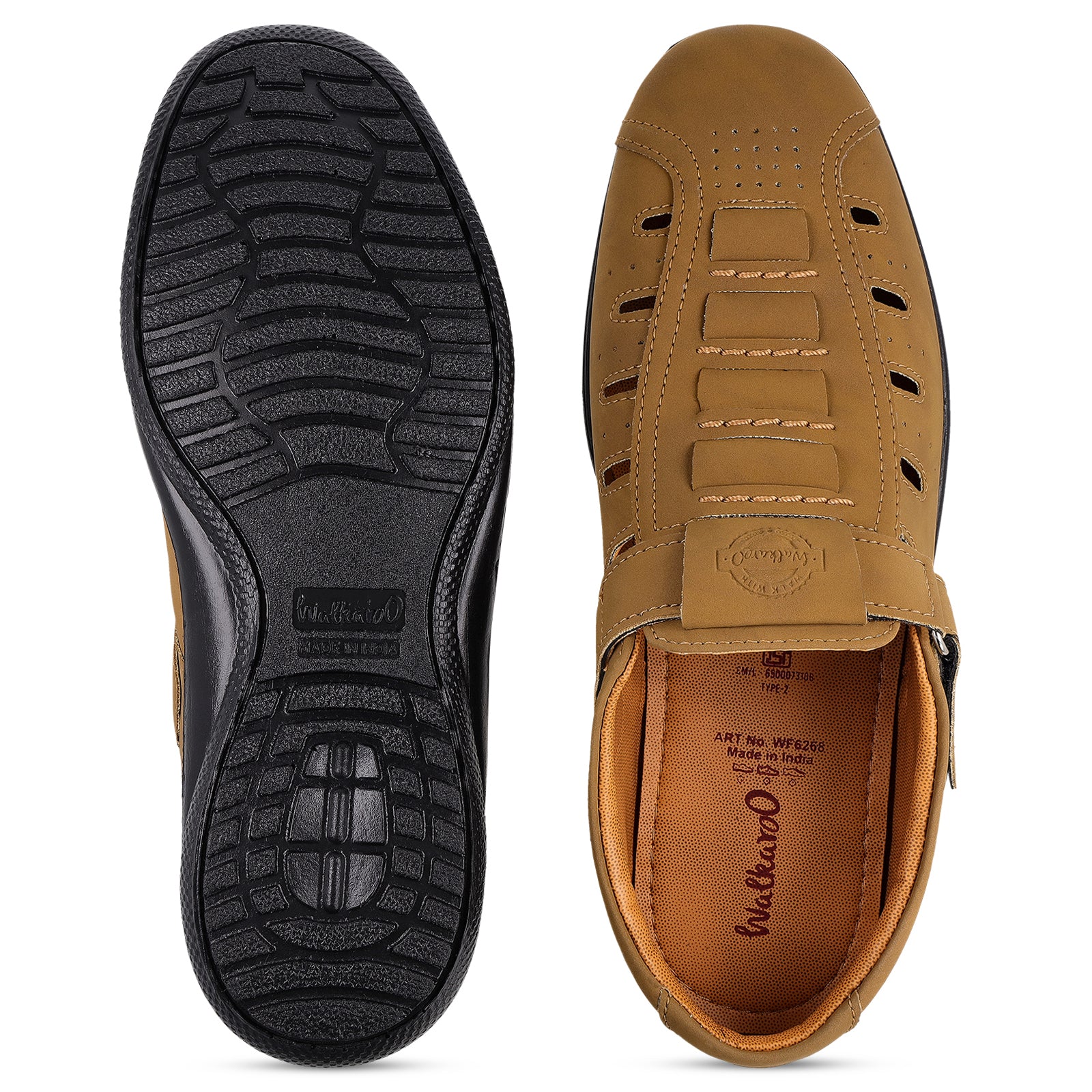 Men's Fisherman Sandals - WF6268 Cedar Tan
