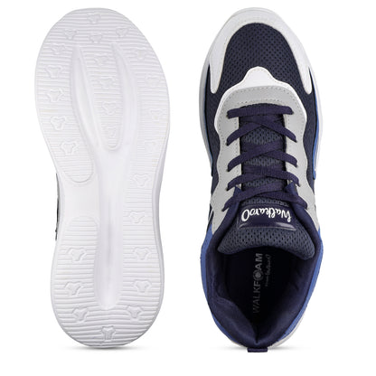 Men's Lace-up Sports Shoes - WS3114 Navy Blue