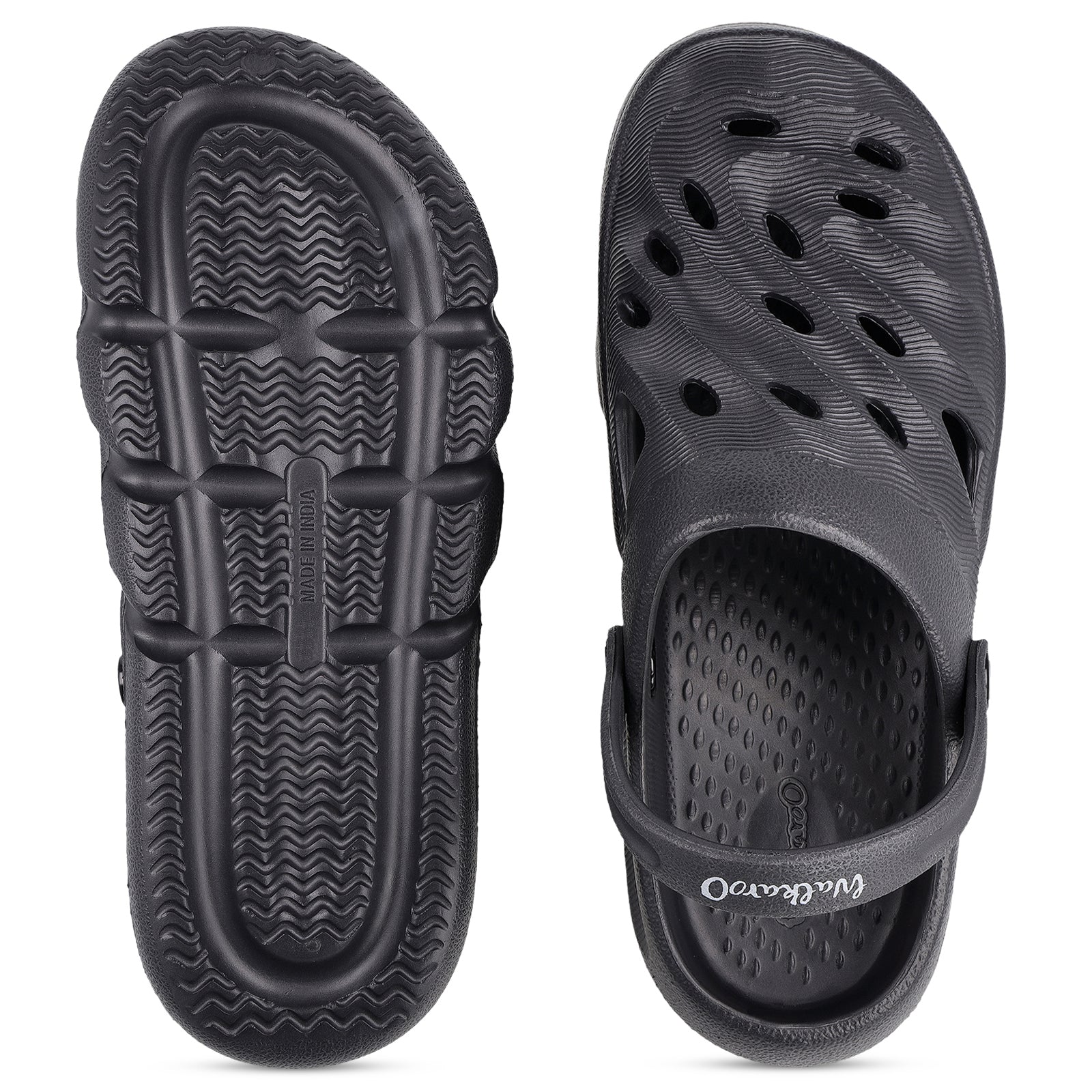 Men's Clogs  - WC8732 Dark Grey