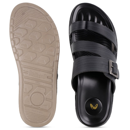Men's Daily Wear Comfort Sandals - WGP53209 Black